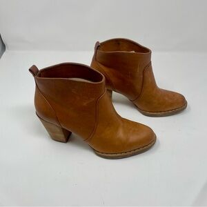 Michael Kors Tan Ankle Boots